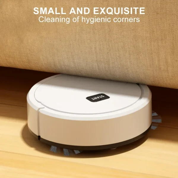High Quality Robotic Vacuum Cleaner – Smart Home Sweeping, Mopping & USB Charging Robot - Image 2