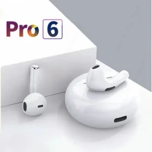 Pro6 TWS Wireless Earbuds – Bluetooth 5.0 Headphones with Touch Control for iPhone & Android